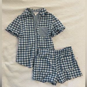 Lauren Conrad gingham matching set